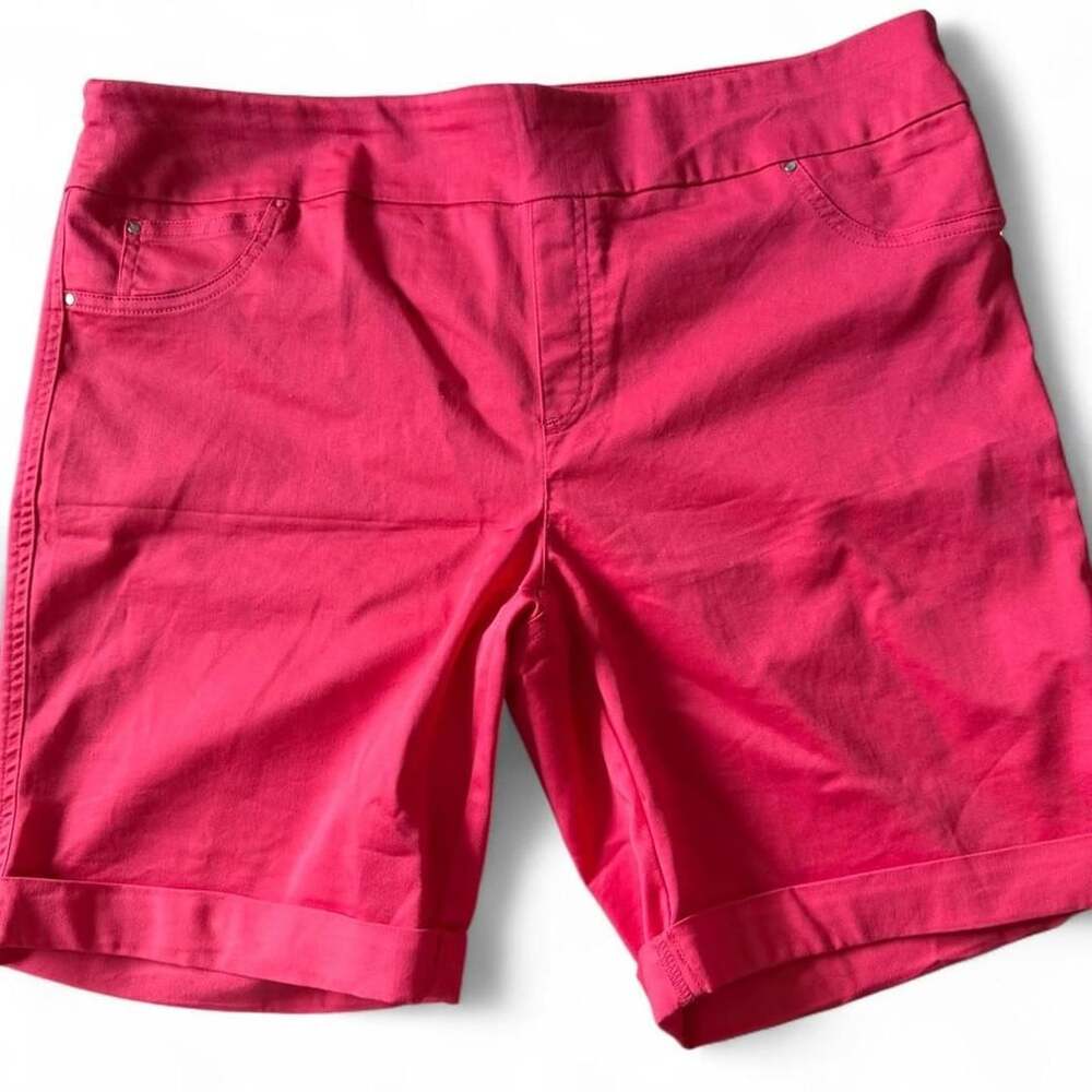 Counterparts Watermelon Pink Cuffed Shorts Size 14